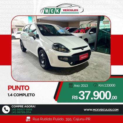 FIAT PUNTO 1.4 ATTRACTIVE 8V FLEX 4P MANUAL
